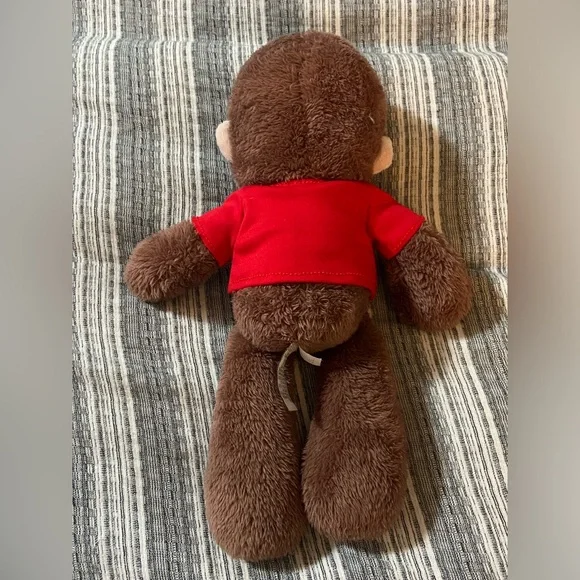 Curious George Monkey Soft Plush Stuffed Animal Gund 13” - Picture 4 of 10